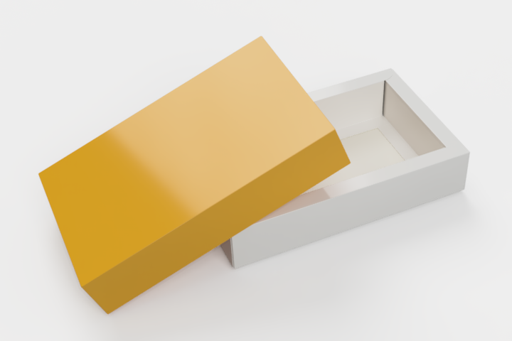 Double Layer Spaced Base with Two Layer Lid
